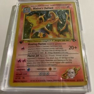 Blaine’s Charizard Pokémon Card